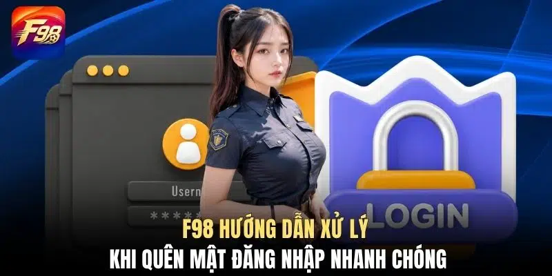 F98 hướng dẫn xử lý khi quên mật đăng nhập nhanh chóng